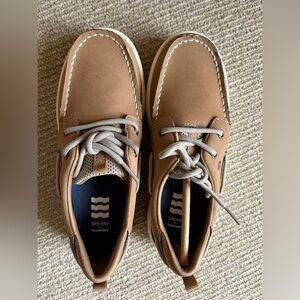 Sperry Fairwater Plushweave Tan shoes, 2M